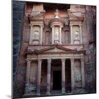 Facade of the Ed-Deir Temple in Petra-null-Mounted Photographic Print