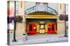 Facade of the Egyptian Theater, Main Street, Park City, Utah, USA-null-Stretched Canvas