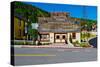 Facade of the High West Distillery Building, Park City, Utah, USA-null-Stretched Canvas