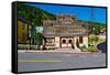 Facade of the High West Distillery Building, Park City, Utah, USA-null-Framed Stretched Canvas