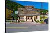 Facade of the High West Distillery Building, Park City, Utah, USA-null-Stretched Canvas