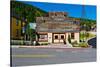 Facade of the High West Distillery Building, Park City, Utah, USA-null-Stretched Canvas