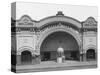 Facade of the Jefferson Theater-null-Stretched Canvas