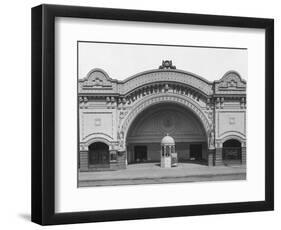 Facade of the Jefferson Theater-null-Framed Photographic Print