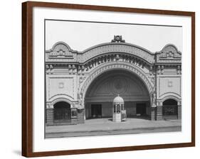 Facade of the Jefferson Theater-null-Framed Photographic Print