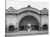 Facade of the Jefferson Theater-null-Stretched Canvas