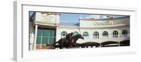 Facade of the Kentucky Derby Museum, Churchill Downs, Louisville, Kentucky, USA-null-Framed Photographic Print