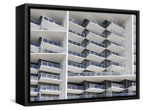 Facade of the Luxury Hotel 'W', 22nd Street, Miami Beach, Florida, Usa-Axel Schmies-Framed Stretched Canvas