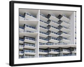 Facade of the Luxury Hotel 'W', 22nd Street, Miami Beach, Florida, Usa-Axel Schmies-Framed Photographic Print