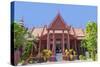 Facade of the National Museum Building in Phnom Penh, Cambodia-null-Stretched Canvas