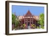 Facade of the National Museum Building in Phnom Penh, Cambodia-null-Framed Giclee Print