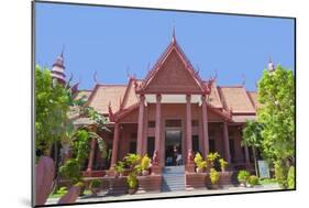 Facade of the National Museum Building in Phnom Penh, Cambodia-null-Mounted Giclee Print