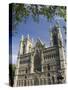 Facade of the Nidarosdomen Og Cathedral, Trondheim, Norway, Scandinavia, Europe-James Emmerson-Stretched Canvas