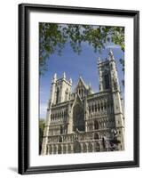 Facade of the Nidarosdomen Og Cathedral, Trondheim, Norway, Scandinavia, Europe-James Emmerson-Framed Photographic Print