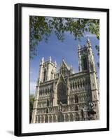 Facade of the Nidarosdomen Og Cathedral, Trondheim, Norway, Scandinavia, Europe-James Emmerson-Framed Photographic Print