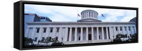 Facade of the Ohio Statehouse, Columbus, Ohio, USA-null-Framed Stretched Canvas