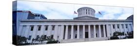 Facade of the Ohio Statehouse, Columbus, Ohio, USA-null-Stretched Canvas