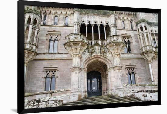 Facade of the Palacio (Palace) Sobrellano-Hal Beral-Framed Photographic Print