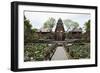 Facade of the Pura Taman Saraswati Temple, Ubud, Bali, Indonesia-null-Framed Premium Photographic Print