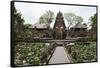 Facade of the Pura Taman Saraswati Temple, Ubud, Bali, Indonesia-null-Framed Stretched Canvas