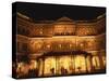 Facade of the Raffles Hotel at Night in Singapore, Southeast Asia-Steve Bavister-Stretched Canvas