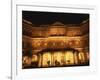 Facade of the Raffles Hotel at Night in Singapore, Southeast Asia-Steve Bavister-Framed Photographic Print