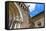 Facade of the San Pietro church, Tuscania, Viterbo, Latium, Italy.-Nico Tondini-Framed Stretched Canvas