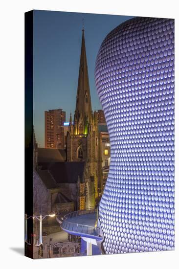 Facade of the Selfridges Department Store in Birmingham, England.-David Bank-Stretched Canvas