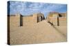 Facade of the Shamash Gate, Nineveh, Iraq, 1977-Vivienne Sharp-Stretched Canvas