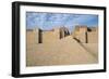 Facade of the Shamash Gate, Nineveh, Iraq, 1977-Vivienne Sharp-Framed Photographic Print