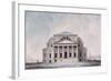 Facade of the Stock Exchange Building in Saint Petersburg, 1783-Giacomo Antonio Domenico Quarenghi-Framed Giclee Print