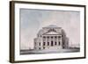 Facade of the Stock Exchange Building in Saint Petersburg, 1783-Giacomo Antonio Domenico Quarenghi-Framed Giclee Print