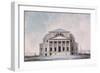 Facade of the Stock Exchange Building in Saint Petersburg, 1783-Giacomo Antonio Domenico Quarenghi-Framed Giclee Print