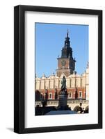 Facade of the Sukiennice on the Main Market Square in Krakow-wjarek-Framed Photographic Print