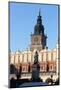 Facade of the Sukiennice on the Main Market Square in Krakow-wjarek-Mounted Photographic Print