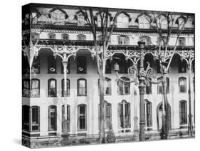 Facade of the United States Hotel-Walker Evans-Stretched Canvas