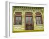 Facade of Traditional Singaporean Colonial Building in Arab Quarter, Colonial District, Singapore-Richard Nebesky-Framed Photographic Print