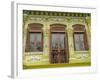 Facade of Traditional Singaporean Colonial Building in Arab Quarter, Colonial District, Singapore-Richard Nebesky-Framed Photographic Print