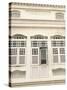 Facade of Traditional Singaporean Colonial Building, Little India, Singapore, Southeast Asia-Richard Nebesky-Stretched Canvas