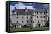 Facade of Traquair House, Innerleithen, Peeblesshire, Scotland-null-Framed Stretched Canvas