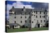 Facade of Traquair House, Innerleithen, Peeblesshire, Scotland-null-Stretched Canvas