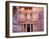 Facade of Treasury (Al Khazneh), Petra, Jordan-Keren Su-Framed Premium Photographic Print