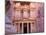 Facade of Treasury (Al Khazneh), Petra, Jordan-Keren Su-Mounted Premium Photographic Print