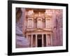 Facade of Treasury (Al Khazneh), Petra, Jordan-Keren Su-Framed Photographic Print