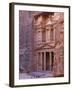 Facade of Treasury (Al Khazneh), Petra, Jordan-Keren Su-Framed Premium Photographic Print