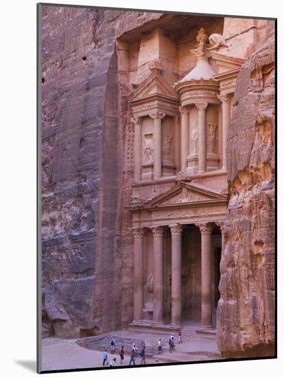 Facade of Treasury (Al Khazneh), Petra, Jordan-Keren Su-Mounted Photographic Print