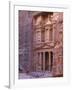 Facade of Treasury (Al Khazneh), Petra, Jordan-Keren Su-Framed Photographic Print