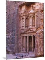 Facade of Treasury (Al Khazneh), Petra, Jordan-Keren Su-Mounted Photographic Print