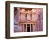 Facade of Treasury (Al Khazneh), Petra, Jordan-Keren Su-Framed Photographic Print