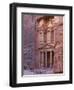 Facade of Treasury (Al Khazneh), Petra, Jordan-Keren Su-Framed Premium Photographic Print